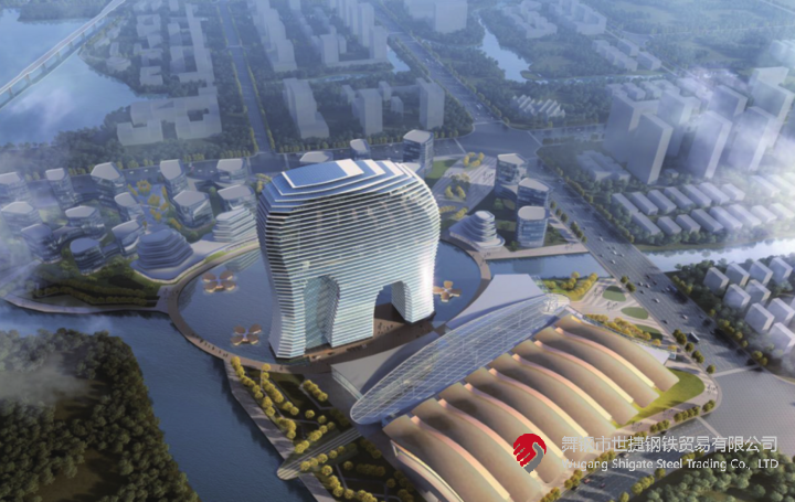 8月22日，在鋼板發(fā)運現(xiàn)場，看著一車車裝載整齊的鋼板陸續(xù)啟程，站在一旁的河鋼集團舞鋼公司營銷負責(zé)人表情激動：“這千余噸高層建筑用鋼板將用于浙江湖州南潯的地標(biāo)性建筑——南潯大象酒店及會展中心項目的關(guān)鍵部位。這是我們公司用精品特鋼助力長三角一體化建設(shè)的又一生動體現(xiàn)！”